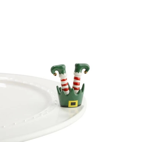 Nora Fleming Other - Nora Fleming A143 Mini - Jingle Toes (Elf Feet)